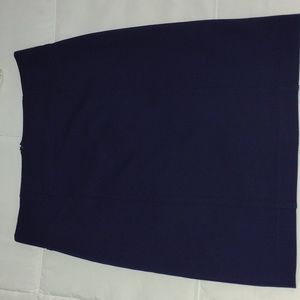 Navy blue skirt